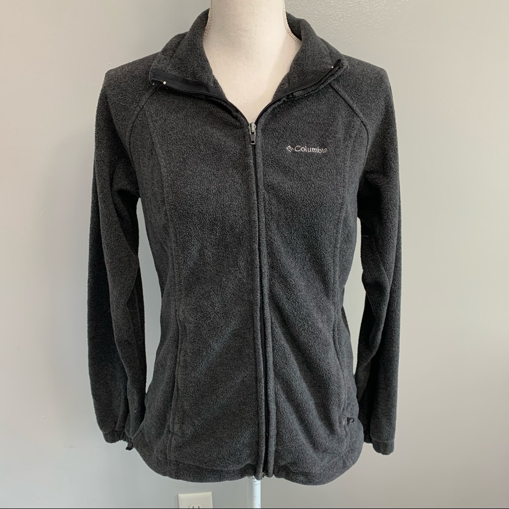 Columbia | Gray Fleece Zip Up Jacket
